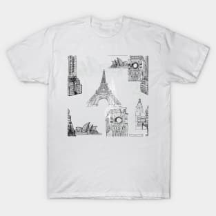 Iconic Buildings T-Shirt